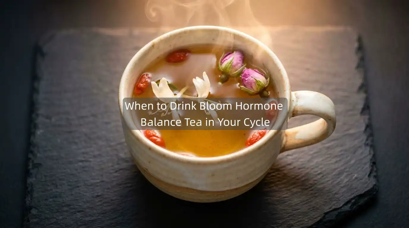 When to Drink Bloom Hormone Balance Tea in Your Cycle